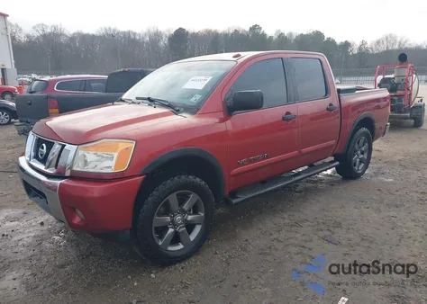 2015 Nissan Titan Sv из США, поврежденный, VIN 1N6BA0EDXFN515016